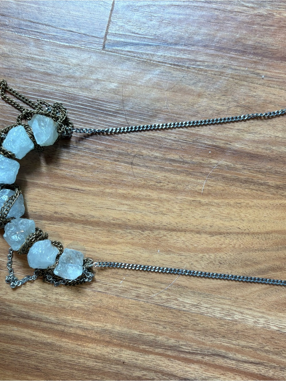Gemma Redux Crystal and Mixed Metal Necklace